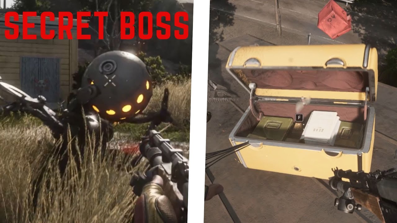 Atomic Heart Secret Boss and All Yellow Chests | Hard Difficulty | 100%