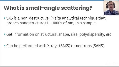 5 Minute Preview: Small-Angle Scattering - Josh Marlow - 27 Sept 2023