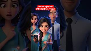 Riya’s Heart Shattered! Husband &amp; Best Friend’s Betrayal 😱| Short Story in Hindi | #shorts