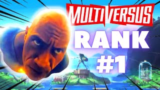 How I Became the RANK 1 Black Adam in Multiversus