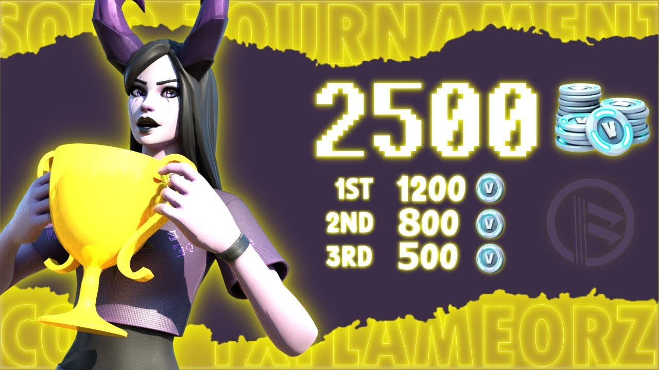 How To Register For My 2.5k vbucks SOLO Tournament? (Sat 5th Feb 2022 at 7pm PKT) | Flameorz