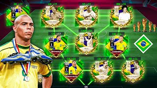 Brazil - All Time Best Ever Legendary Squad Builder  | FIFA Mobile 23