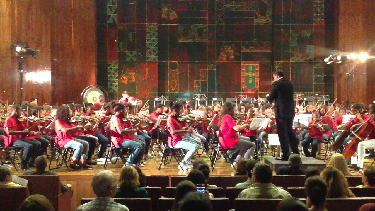 Hino à Alegria - Beethoven (9ª Sinfonia) | concerto "Orquestra Geração ...