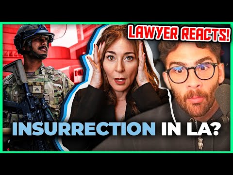 Trump (Illegally?) Hijacks National Guard in LA | Hasanabi Reacts to LegalEagle