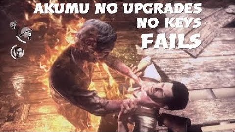 The Evil Within AKUMU No Upgrades No Keys Ch. 6 Fails