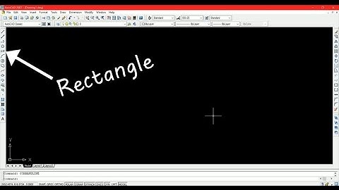 #6 AutoCAD rectangle command