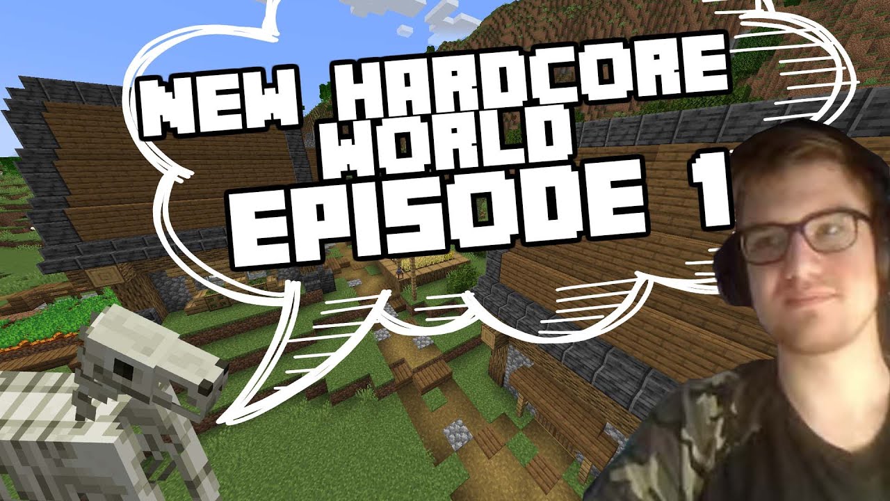 Starting A New World Minecraft Hardcore Survival EP.1 - YouTube