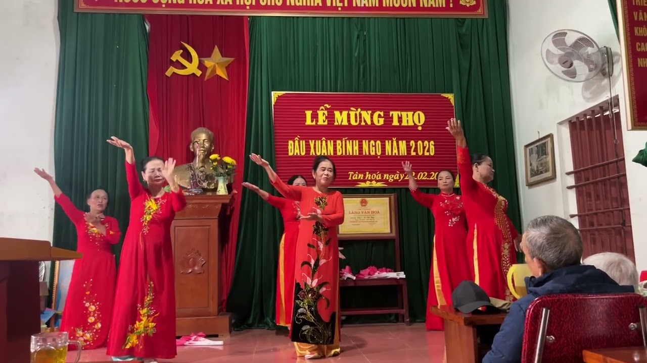 Múa mừng thọ - XUÂN ĐOÀN KẾT TẾT SUM VẦY | Diễn Thái