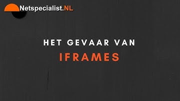 het gevaar van iframes