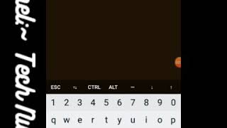 How to write voltage script in nano using termux terminal