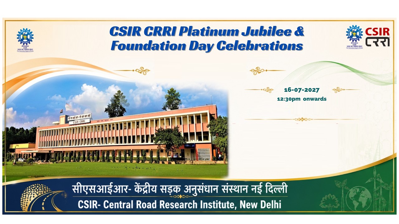 CSIR CRRI Platinum Jubilee & Foundation Day Celebrations