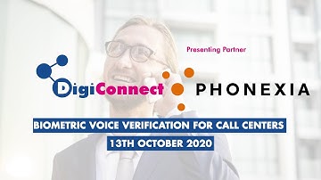 DigiConnect – Biometric voice verification for call centers