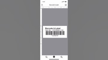 Barcode & Label for iPhone/iPad - Open Source