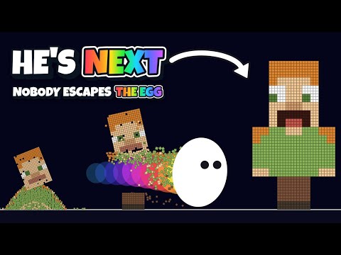 The Egg Hunted Alex and Steve in a Satisfying Simulation 