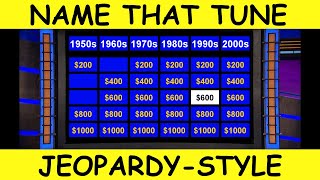 Name That Tune Music Trivia Jeopardy Style Quiz #15