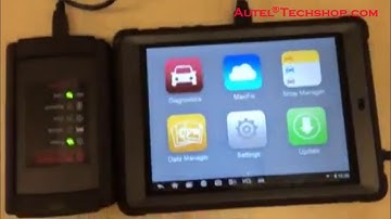 How to update MaxiSYS VCI Bluetooth unit