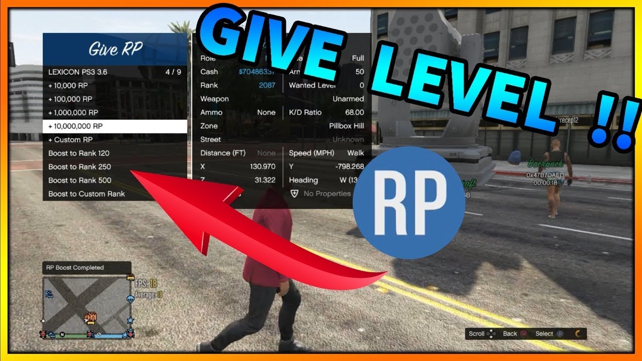 GTA 5 Online PC 1.52 - Menace Mod Menu