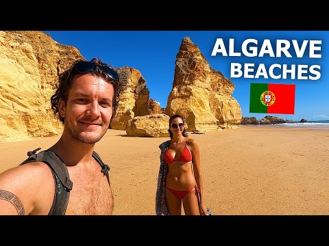 वीडियो: Algarve . में समुद्र तट