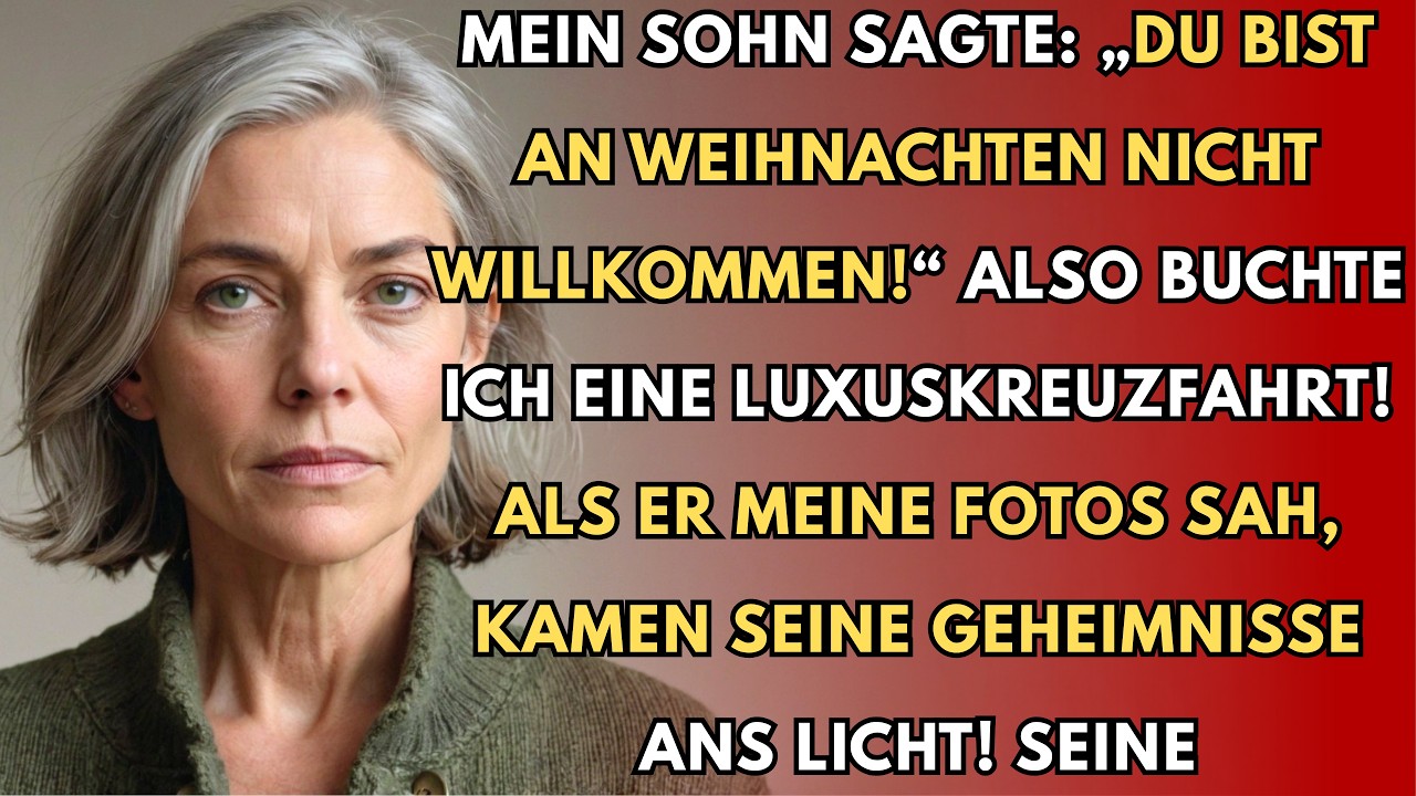 An einem Dienstagabend, bei einer Tasse Kamillentee, fing mein Handy eine Nachricht ab, die nicht für mich bestimmt war: „Mama, kommt definitiv nicht. Ich sag ihr, dass sie dieses Jahr unerwünscht...