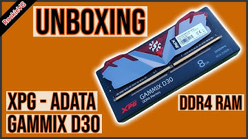 ADATA XPG DDR4 RAM 8GB | Unboxing