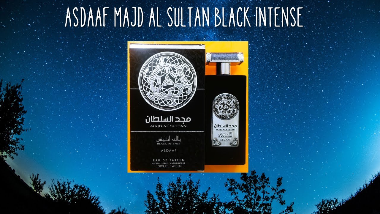 Majd Al Sultan Black Intense By Asdaaf EDP 100ML Update! - YouTube
