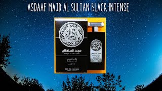 Majd Al Sultan Black Intense By Asdaaf EDP 100ML Update! - YouTube
