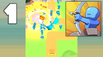 Tiny Battle - Gameplay Walkthrough Part 1 (iOS, Android)