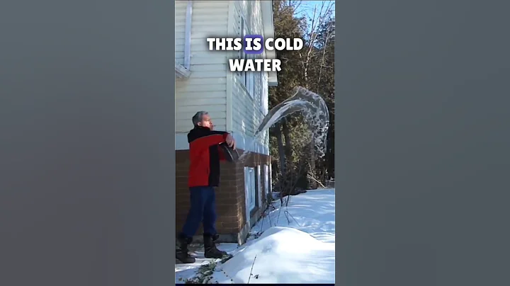 Hot water vs Cold Water: What freezes faster? 🔥❄️ #shorts
