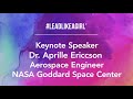 #LEADLIKEAGIRL 2019 Keynote Speaker Dr. Aprille Ericsson