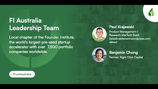 Short Introduction 2025: What is Founder Institute Australia New Zealand ANZ NZ and who runs it