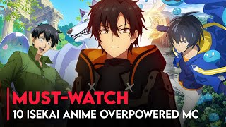 Download lagu Top 10 Reincarnation Anime With Overpowered Main Character