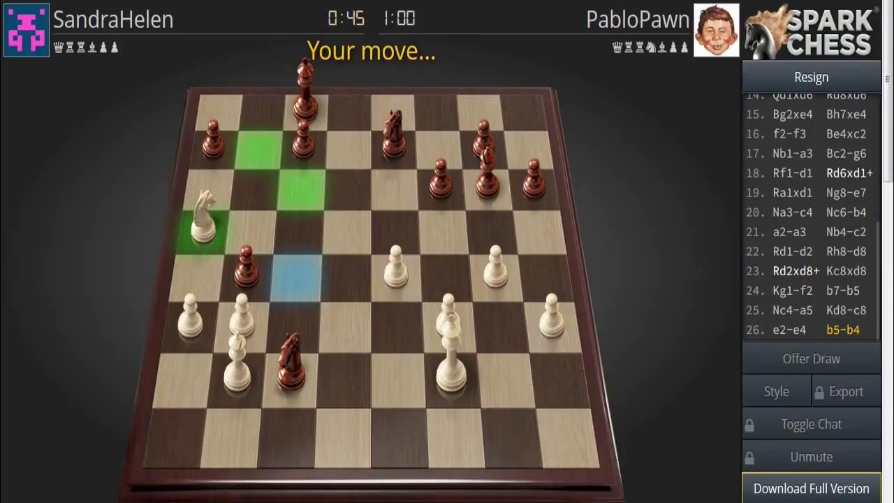 sparkchess.com at WI. SparkChess: Play chess online vs the computer or in  multiplayer