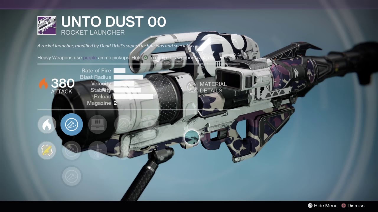 Destiny 1, Vendor & Faction Weapons (4-14-20)