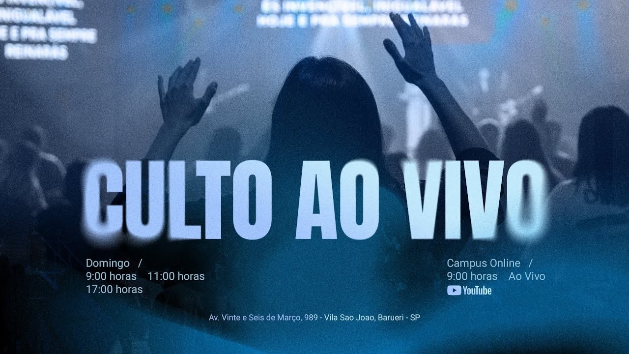 CULTO AO VIVO 01.03.2026