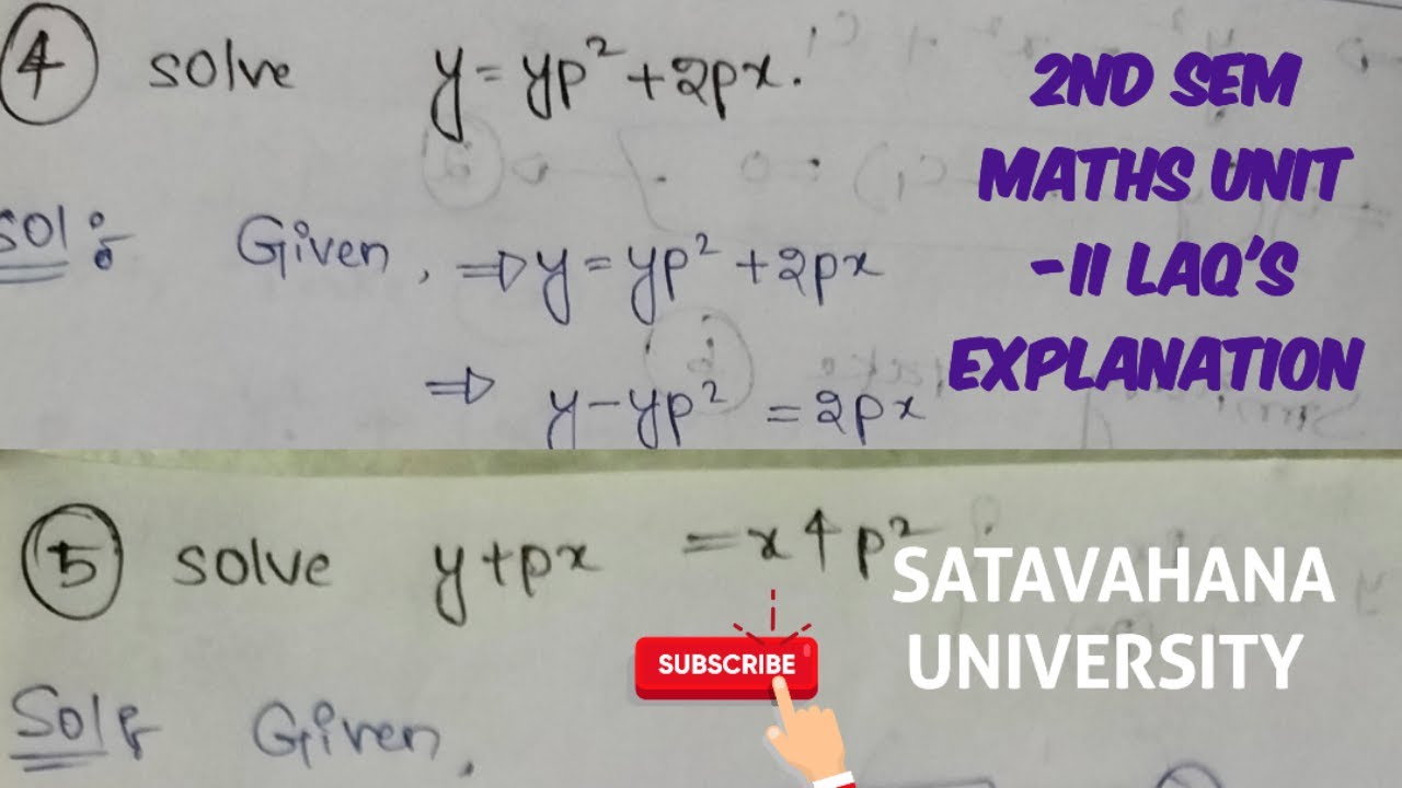 Solve P 2 2px X 2 Y 2 0 Solve P 2 2px X 2 Y 2 0