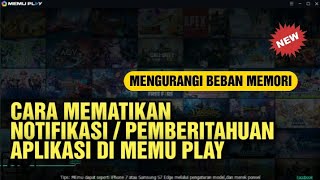 cara mematikan notifikasi aplikasi di memu play - tutorial memu play screenshot 4