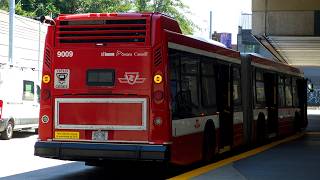 [Full Startup] TTC: NovaBus LFSA Gen 3 2013 #9009 Startsup At Bathurst Station 4K
