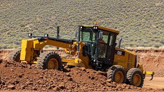 "Komatsu vs CAT Motor Grader — Which Beast Wins?! ⚔️😱🔥"