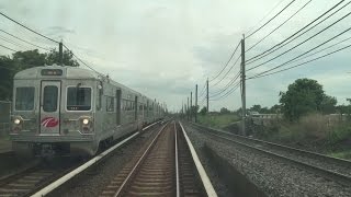 PATCO Speedline HD 60fps: Round Trip Railfan Window (RFW) Full Line Ride 7/15/15 screenshot 4