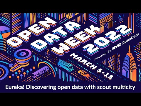 Eureka! Discovering open data with scout multicity