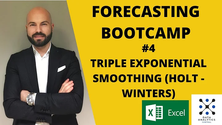 FORECASTING BOOTCAMP  #4  Triple Exponential Smoothing in Excel (Holt - Winters method)