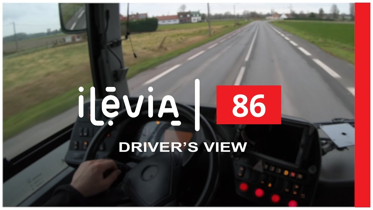 🇫🇷 ⸱ [4K | Driver's View] Lille - Ligne 86 - Ilévia - De Comines à Lille à la pace du conducteur !