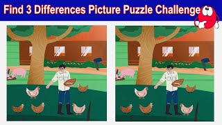 Find 3 Differences Picture Puzzle No23