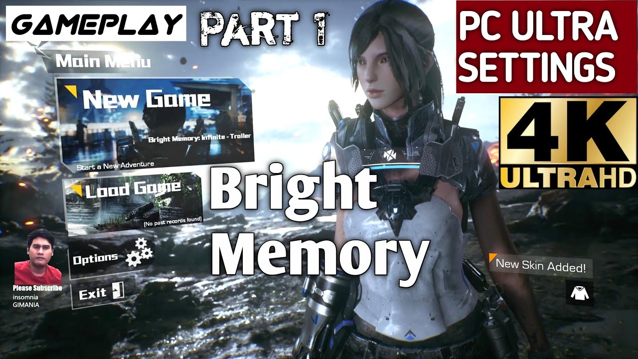 Bright Memory Part 1 Gameplay 4K PC | GTX 1080 Ti - i7 4790K - YouTube