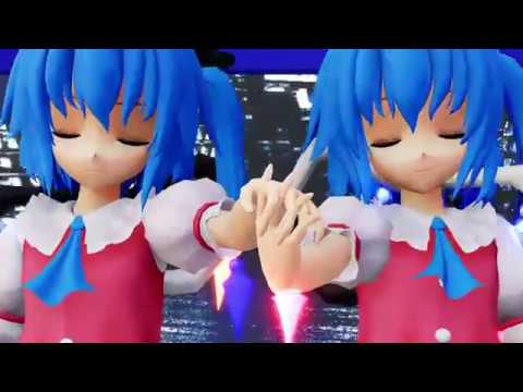 水菜と水人で「Dive to Blue」MMD