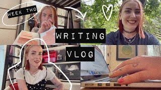 Outlining & overwhelm | WRITING VLOG #2