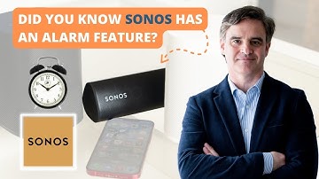 Sonos Alarm - wake up to a playlist, radio, or a chime. January 2024.
