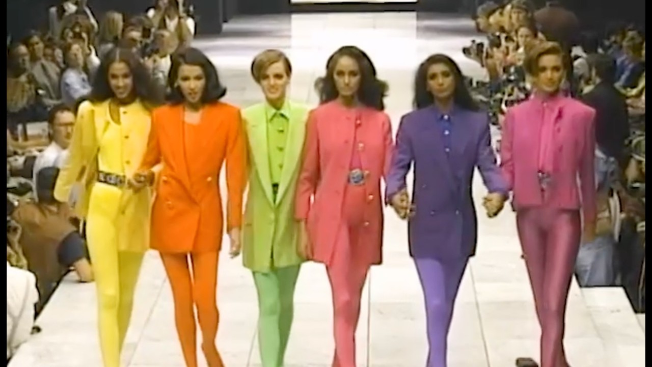Gianni Versace's Spring 1991 Runway | Archival Videofashion News