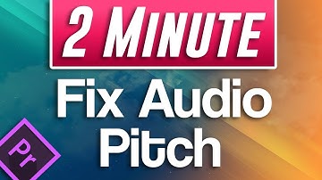 Premiere Pro : How to Speed Up Audio without Changing Pitch