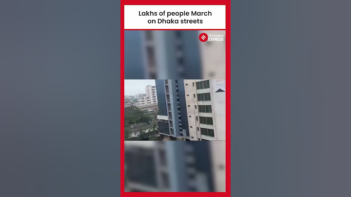 Bangladesh Student Protest: Lakhs Of People March in Dhaka Demanding Sheikh Hasina's Resignation